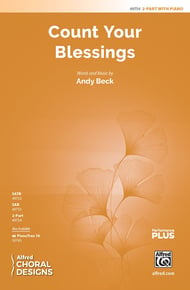 Count Your Blessings Two-Part choral sheet music cover Thumbnail